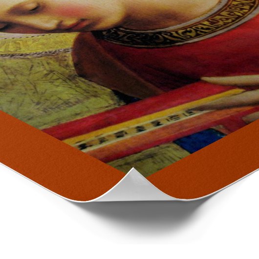 Aankondiging van de Maagd Poster (Hoek)