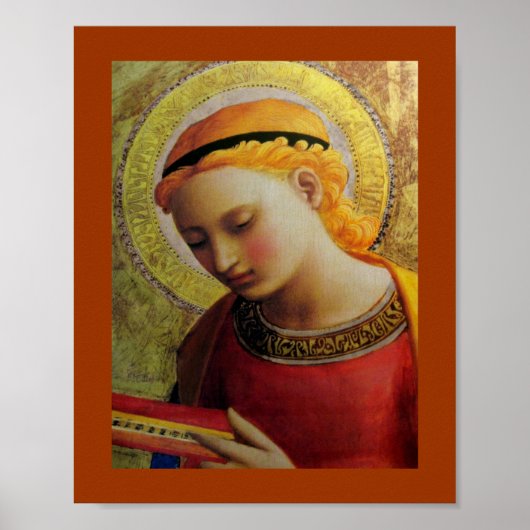 Aankondiging van de Maagd Poster (Voorkant)