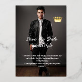 aankondiging van de mannelijke optocht (Voorkant)