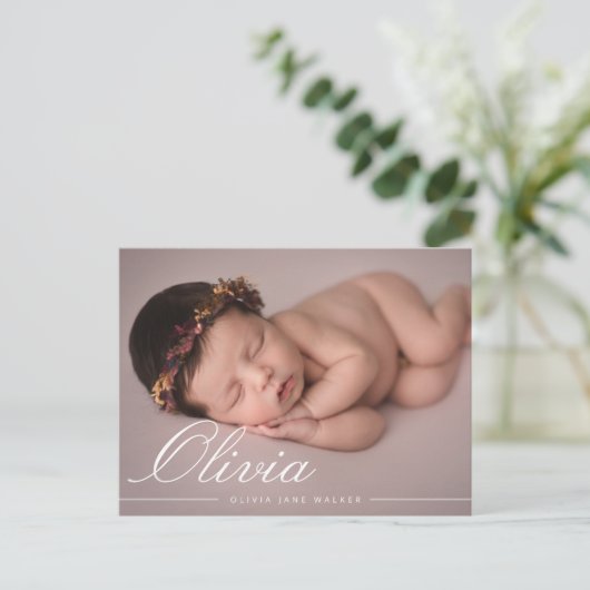 Aankondiging van de Mens van de Mens van de Mens v (Staand voorkant)