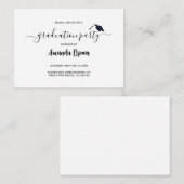 Aankondiging van de moderne Afstuderen Partij (Voorkant / Achterkant)