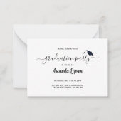 Aankondiging van de moderne Afstuderen Partij (Voorkant)