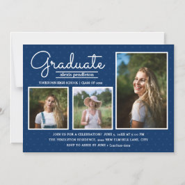 Aankondiging van de moderne Blauwe 3 Fotogradatie 