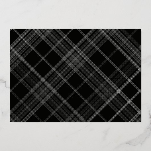 Aankondiging van de moderne Foto Black Afstuderen  (Achterkant)