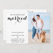 Aankondiging van de moderne foto-uitzending van ee (Voorkant / Achterkant)