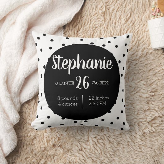 Aankondiging van de moderne kinderdagverblijf Birt Kussen (Deken)