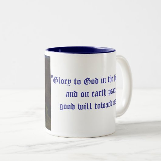 Aankondiging van de Mok van Shepherds (Voorkant rechts)