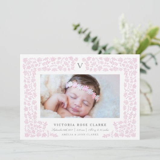 Aankondiging van de oogst Flowers Birth (Staand voorkant)