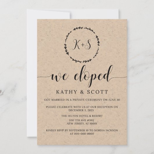 Aankondiging van de opkomst, we hebben het opgemaa (Voorkant)