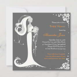 Aankondiging van de partij Elegant Bride Vrijgezel