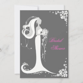 Aankondiging van de partij Elegant Bride Vrijgezel