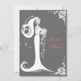 Aankondiging van de partij Elegant Bride Vrijgezel