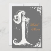 Aankondiging van de partij Elegant Bride Vrijgezel (Voorkant)