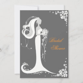 Aankondiging van de partij Elegant Bride Vrijgezel