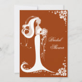 Aankondiging van de partij Elegant Bride Vrijgezel (Voorkant)