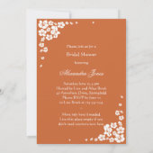 Aankondiging van de partij Elegant Bride Vrijgezel (Achterkant)