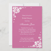 Aankondiging van de partij Elegant Bride Vrijgezel (Achterkant)