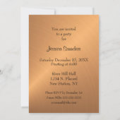 Aankondiging van de partij koperen paardenvogels (Achterkant)