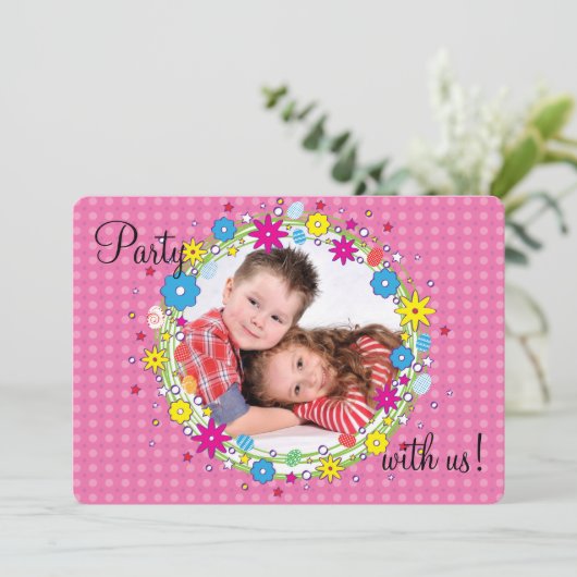 Aankondiging van de Partij van de Foto van de Dage (Staand voorkant)