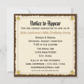 Aankondiging van de partij van de Verschijning van (Voorkant)