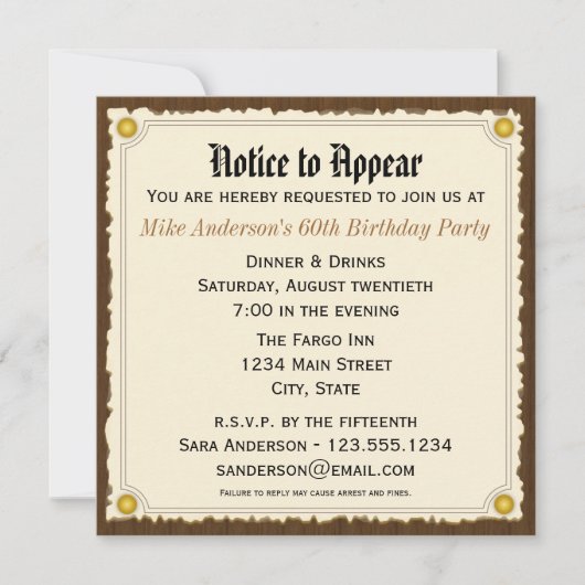 Aankondiging van de partij van de Verschijning van (Voorkant)