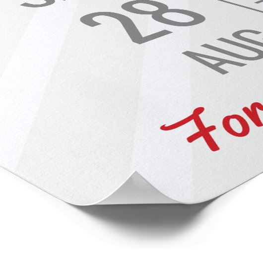 Aankondiging van de Partij van het College toevoeg Poster (Hoek)