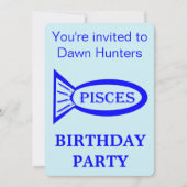 Aankondiging van de Partij van het Ster van Pisces (Voorkant)