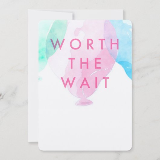 Aankondiging van de Partij voor Pink & Blauwe Luch (Achterkant)