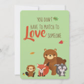 Aankondiging van de partij Woodland Adoption - Uit (Voorkant)