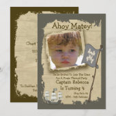 Aankondiging van de Pirate Party (Voorkant / Achterkant)