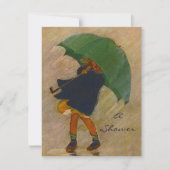 Aankondiging van de Rain Shower Party (Voorkant)