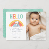 Aankondiging van de regenboogvaart (Voorkant / Achterkant)