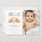 Aankondiging van de regenboogvaart (Voorkant)