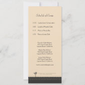 Aankondiging van de  rode en zwarte-liefdesbrij (Achterkant)