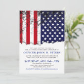 Aankondiging van de Soldier Coming Home Party | Ui (Staand voorkant)