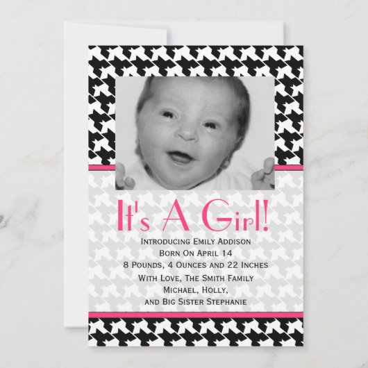 Aankondiging van de sound-stooth & Hot-Pink Baby G (Achterkant)