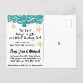 Aankondiging van de Starfish Adoption Party (Achterkant)