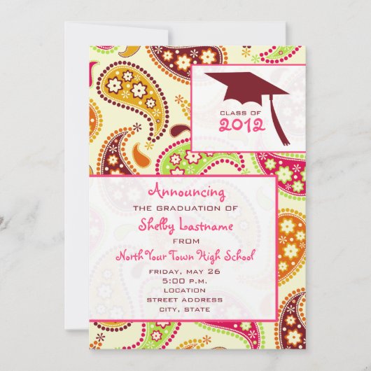 Aankondiging van de studie van Paisley 2012 (Voorkant)