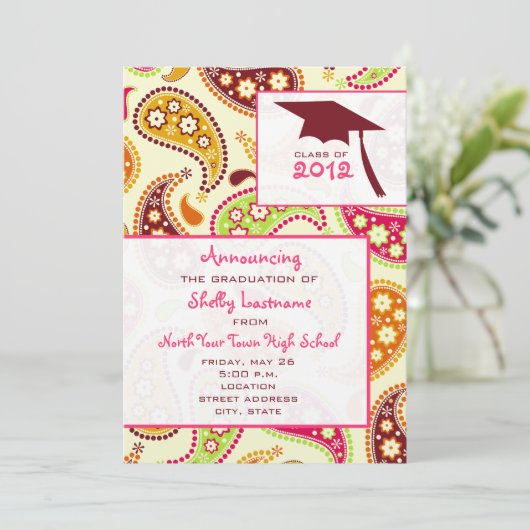 Aankondiging van de studie van Paisley 2012 (Staand voorkant)