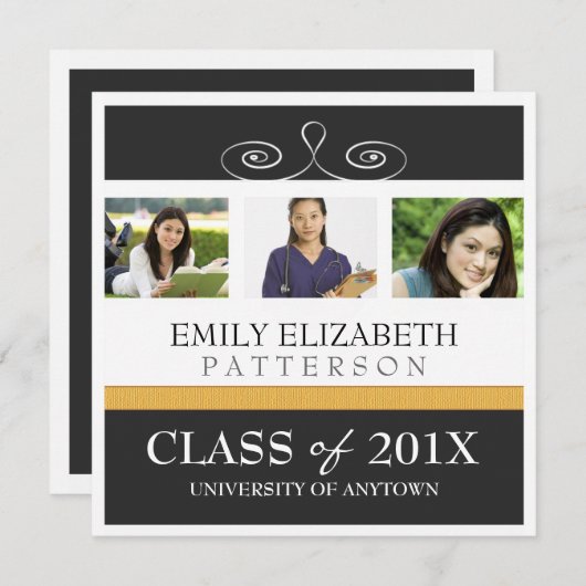  aankondiging van de studiecyclus van het Swirl-fo (Voorkant / Achterkant)