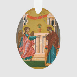 Aankondiging van de Theotokos-naamgeving Ornament