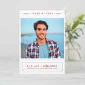 Aankondiging van de Trendy Afstudeerder Fotogradat (Staand voorkant)