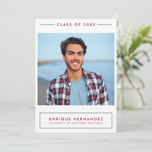 Aankondiging van de Trendy Afstudeerder Fotogradat (Staand voorkant)