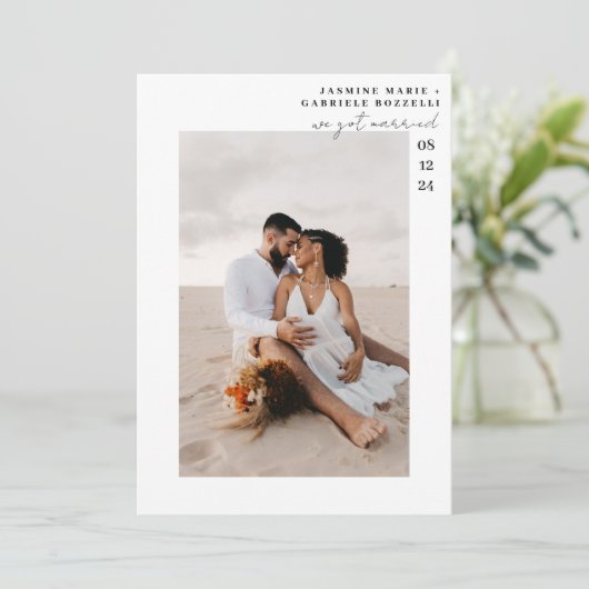 Aankondiging van de tropische beukenlopement (Staand voorkant)