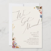 Aankondiging van de uitgave van Beige Wildflower G (Voorkant)