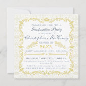 Aankondiging van de uitnodiging tot Afstuderen van (Voorkant)