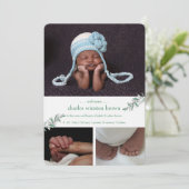 Aankondiging van de uitnodiging tot inschrijving (Staand voorkant)