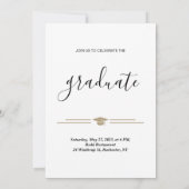 Aankondiging van de Universiteit van 2023 afstuder (Achterkant)