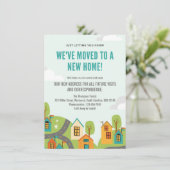 Aankondiging van de verhuizing van Honeydew (Staand voorkant)