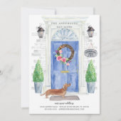 Aankondiging van de vooruitschuifknop Tan Dachshun (Voorkant)